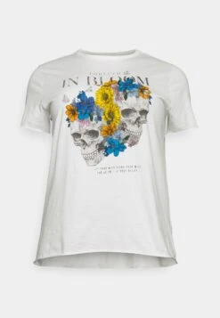 ONLY CurveONCLILI SKULL - T-shirt Med Print - Cloud Dancer Skull 10 ONLY CurveONCLILI SKULL - T-shirt Med Print - Cloud Dancer Skull -Henry Tiger Butik e69937ed50ca4176ac0d62a7f4a61cf6