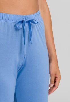 HanroDELUXE LONG - Pyjamasbyxor - Azurine -Henry Tiger Butik e7a2a6dffa6c4914a0bc2bb0a7b71a70