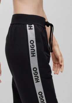 HUGOSPORTY LOGO - Träningsbyxor - Black -Henry Tiger Butik e7b4ddda05704346955c8b5ab9b61ebd