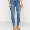 Gina Tricot PetiteHIGH - Jeans Skinny Fit - Mid Blue