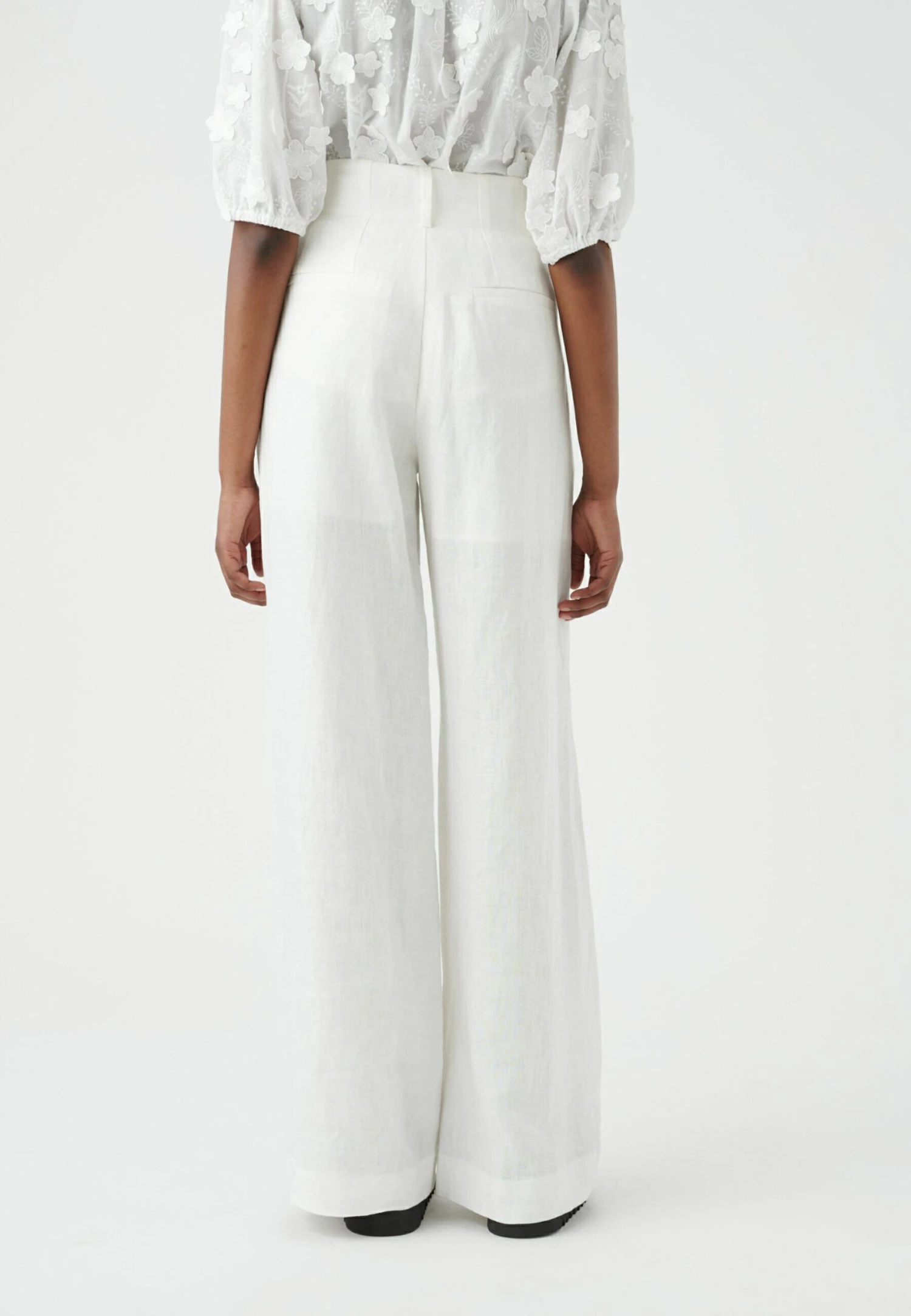 Dea KudibalDABRINA - Tygbyxor - Nat White 5 Dea KudibalDABRINA - Tygbyxor - Nat White - Bild 3