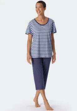 SchiesserESSENTIAL STRIPES - Pyjamas - Blau -Henry Tiger Butik ead21a28dcd54c0dafa4e0a07d3142c4