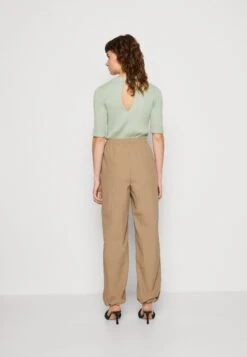 Something NewHIGH WAIST PANT - Tygbyxor - Caribou -Henry Tiger Butik eb86a279ee56400096d6719f368acd6f