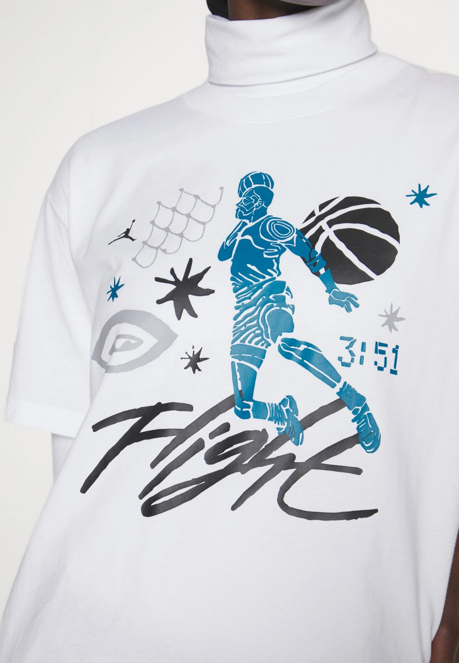 JordanTEE CORE - T-shirt Med Print - White 9 JordanTEE CORE - T-shirt Med Print - White - Bild 7