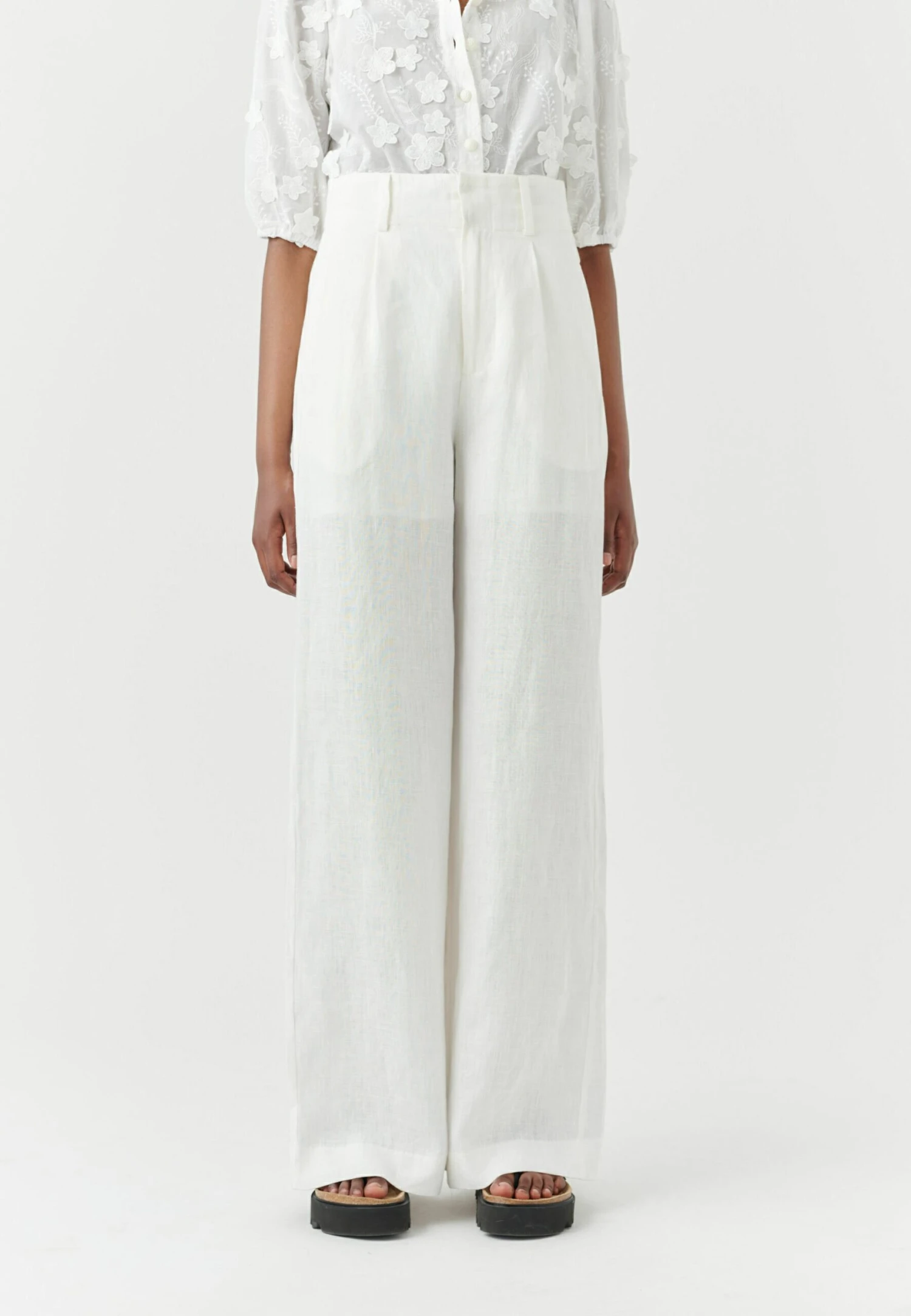 Dea KudibalDABRINA - Tygbyxor - Nat White 3 Dea KudibalDABRINA - Tygbyxor - Nat White