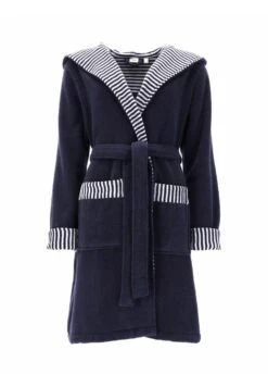 EspritMIT STREIFEN - Morgonrock - Navy Blue