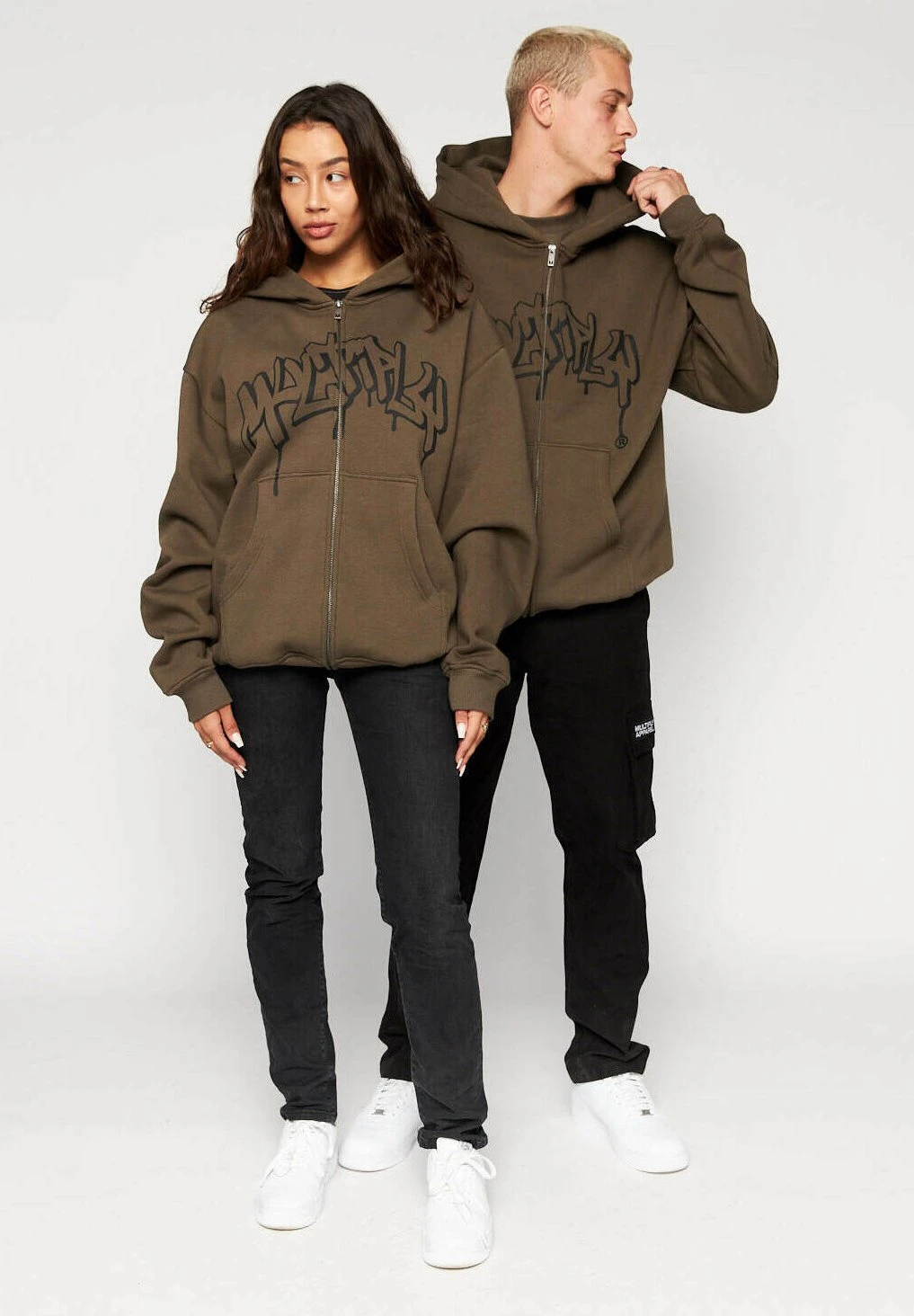 Multiply ApparelDRIPPIN - Tröja Med Dragkedja - Tarmac 4 Multiply ApparelDRIPPIN - Tröja Med Dragkedja - Tarmac - Bild 2