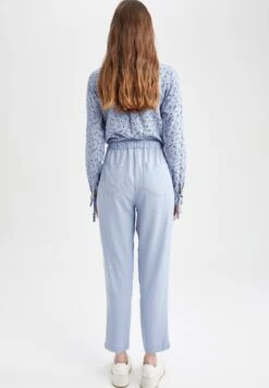 DeFactoRELAX FIT - Tygbyxor - Blue 8 DeFactoRELAX FIT - Tygbyxor - Blue -Henry Tiger Butik f12ff14f5c5844329eb9f0291b8f39ba