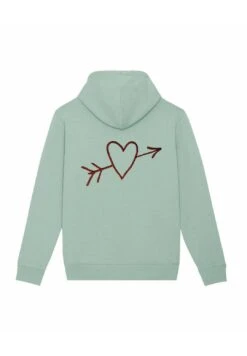 Mira ParisEL AMOR EMBROIDERY UNISEX - Luvtröja - Light Green