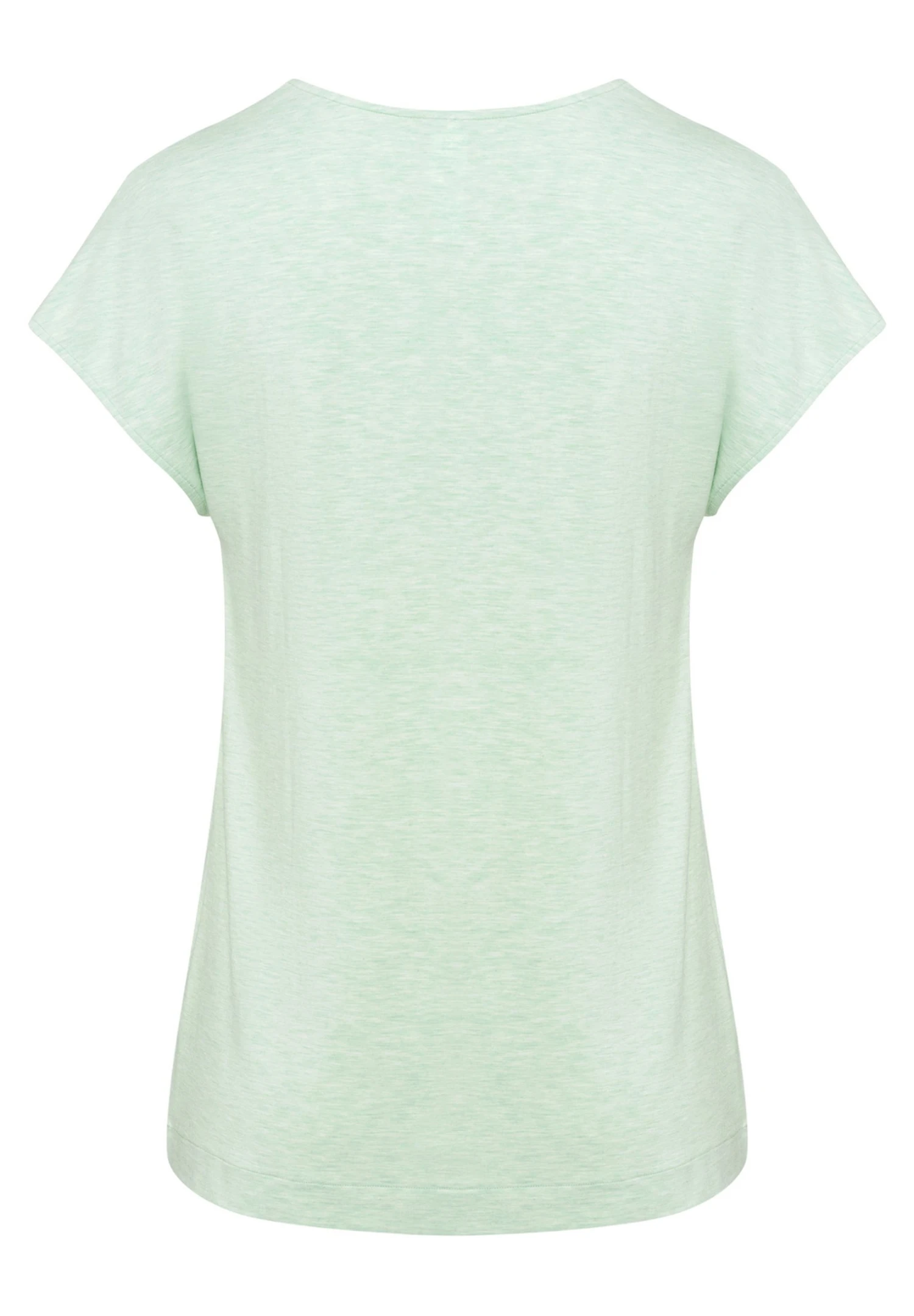 HanroNATURAL ELEGANCE - Pyjamasöverdel - Pistachio Melange 8 HanroNATURAL ELEGANCE - Pyjamasöverdel - Pistachio Melange - Bild 6