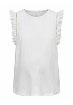 ONLY MATERNITYMAMA KURZÄRMELIGES - T-shirt Med Print - Cloud Dancer -Henry Tiger Butik f954afd3fc174bb6b00be80bd861fbf0