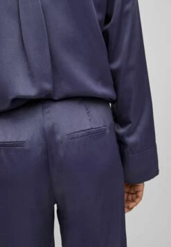 VILAMIT WEITEM BEIN HIGH WAIST - Tygbyxor - Crown Blue -Henry Tiger Butik f9d1ebe76c214a8b8da7887e3ee161fc