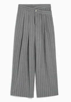 BershkaPINSTRIPE TAILORED - Tygbyxor - Mottled Grey 12 BershkaPINSTRIPE TAILORED - Tygbyxor - Mottled Grey -Henry Tiger Butik fa048c90bcf84d7497298314e4f8f278