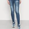 ONLYONLSHAPE LIFE - Jeans Skinny Fit - Medium Blue Denim -Henry Tiger Butik fabc9184c62c453f81ecdc6e2c9ac5ff