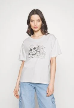 GAP PetiteMICKEY AND MINNIE - T-shirt Med Print - White