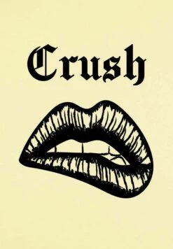 Bad Again ParisCRUSH ROLL UP TEE - T-shirt Med Print - Light Yellow -Henry Tiger Butik feef45f132fa4c2abb948a5486660a44