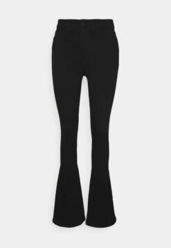 Noisy May TallNMSALLIE - Flared Jeans - Black
